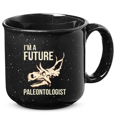 IM A Future Paleontologist Dinosaur Fossil Enthusiast 15oz Campfire Ceramic Mug