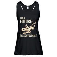 IM A Future Paleontologist Dinosaur Fossil Enthusiast Ladies Essential Flowy Tank