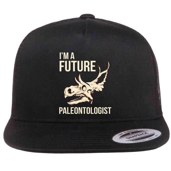 IM A Future Paleontologist Dinosaur Fossil Enthusiast Flatbill Hat