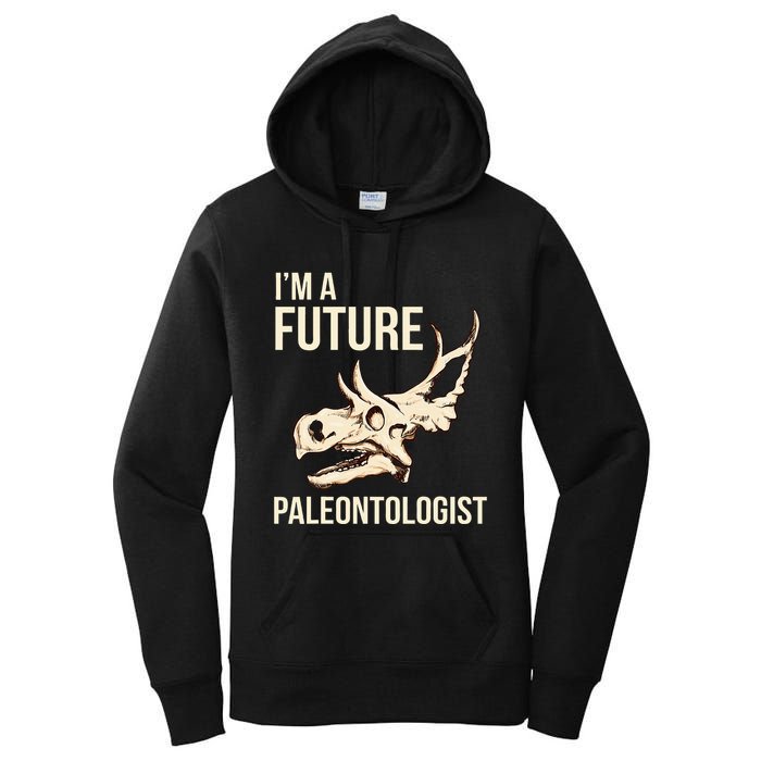 IM A Future Paleontologist Dinosaur Fossil Enthusiast Women's Pullover Hoodie