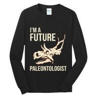 IM A Future Paleontologist Dinosaur Fossil Enthusiast Tall Long Sleeve T-Shirt