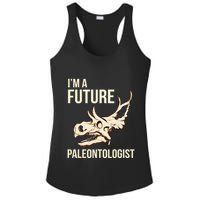 IM A Future Paleontologist Dinosaur Fossil Enthusiast Ladies PosiCharge Competitor Racerback Tank
