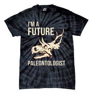 IM A Future Paleontologist Dinosaur Fossil Enthusiast Tie-Dye T-Shirt