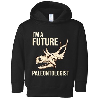 IM A Future Paleontologist Dinosaur Fossil Enthusiast Toddler Hoodie