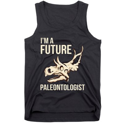 IM A Future Paleontologist Dinosaur Fossil Enthusiast Tank Top