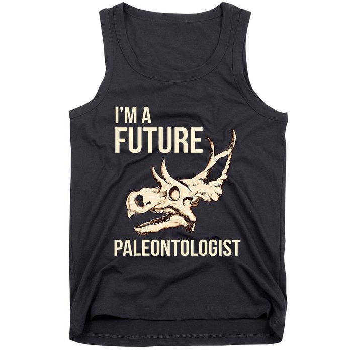 IM A Future Paleontologist Dinosaur Fossil Enthusiast Tank Top