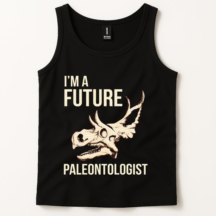IM A Future Paleontologist Dinosaur Fossil Enthusiast Tank Top