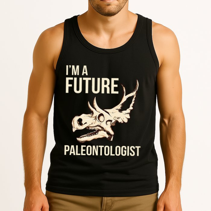 IM A Future Paleontologist Dinosaur Fossil Enthusiast Tank Top