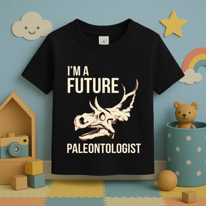 IM A Future Paleontologist Dinosaur Fossil Enthusiast Toddler T-Shirt