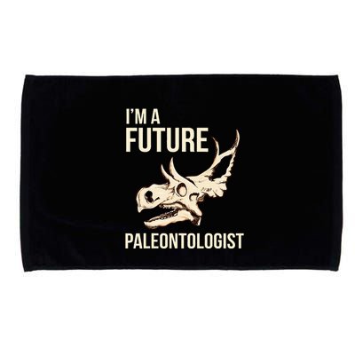 IM A Future Paleontologist Dinosaur Fossil Enthusiast Microfiber Hand Towel