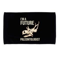 IM A Future Paleontologist Dinosaur Fossil Enthusiast Microfiber Hand Towel