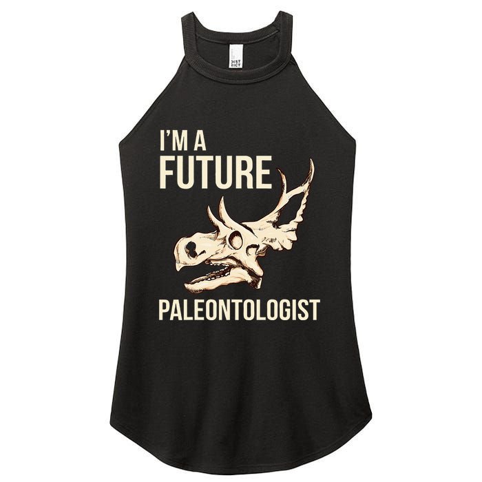 IM A Future Paleontologist Dinosaur Fossil Enthusiast Women's Perfect Tri Rocker Tank