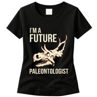 IM A Future Paleontologist Dinosaur Fossil Enthusiast Womens T-Shirt
