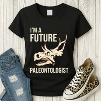IM A Future Paleontologist Dinosaur Fossil Enthusiast Womens T-Shirt