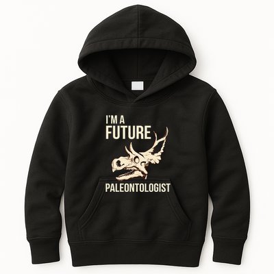 IM A Future Paleontologist Dinosaur Fossil Enthusiast Kids Hoodie