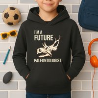 IM A Future Paleontologist Dinosaur Fossil Enthusiast Kids Hoodie