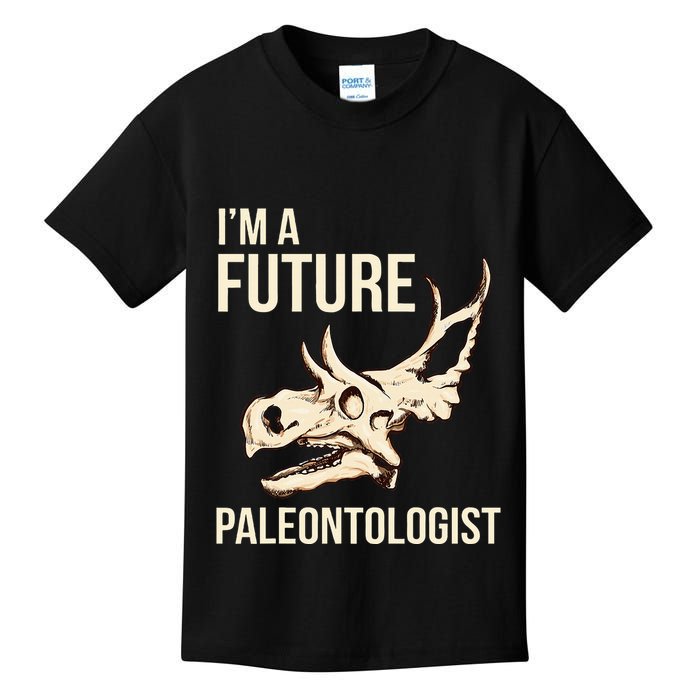 IM A Future Paleontologist Dinosaur Fossil Enthusiast Kids T-Shirt