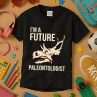 IM A Future Paleontologist Dinosaur Fossil Enthusiast Kids T-Shirt