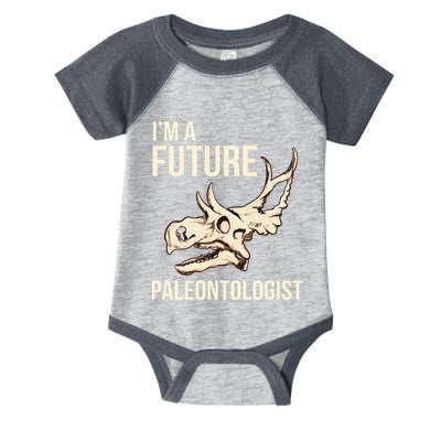IM A Future Paleontologist Dinosaur Fossil Enthusiast Infant Baby Jersey Bodysuit