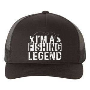 IM A Fishing Legend Fisherman Fish Lover Angling Yupoong Adult 5-Panel Trucker Hat