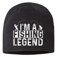 IM A Fishing Legend Fisherman Fish Lover Angling Sustainable Beanie