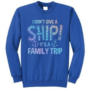 It's A Family Trip Cruise Ship Wear Anniversary Funny Gift Sweatshirt