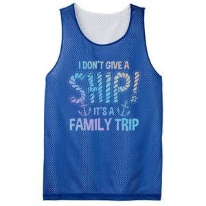 It's A Family Trip Cruise Ship Wear Anniversary Funny Gift Mesh Reversible Basketball Jersey Tank