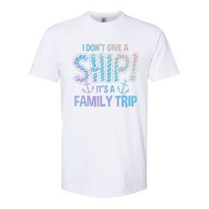 It's A Family Trip Cruise Ship Wear Anniversary Funny Gift Softstyle CVC T-Shirt