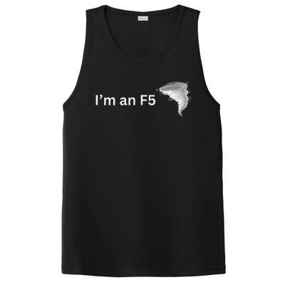 IM An F5 Tornado Humor Funny Feisty PosiCharge Competitor Tank