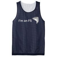 IM An F5 Tornado Humor Funny Feisty Mesh Reversible Basketball Jersey Tank