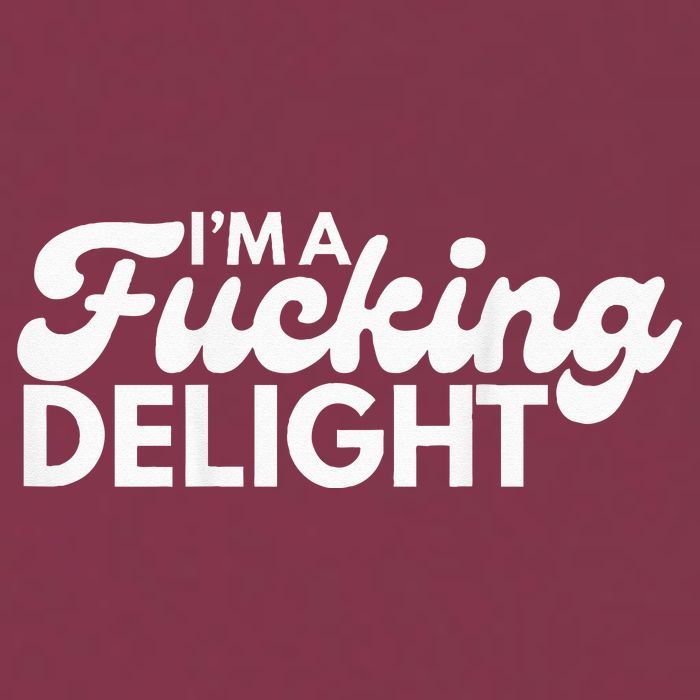 I'm A Fucking Delight Funny Sarcasm (on back) 16oz Travel Tumbler