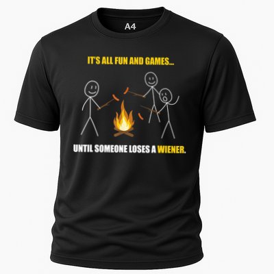 It's All Fun And Games Until Someone Loses A Wiener Gift Performance Shirt