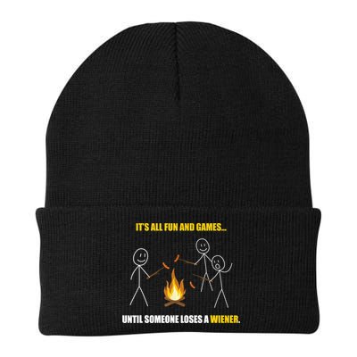 It's All Fun And Games Until Someone Loses A Wiener Gift Beanie