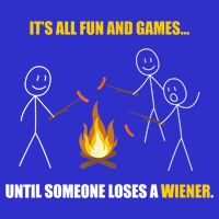 It's All Fun And Games Until Someone Loses A Wiener Gift Visor