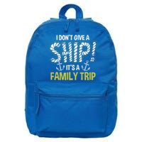 It's A Family Trip Cruise Ship Wear Anniversary Gift 16 in Basic Backpack