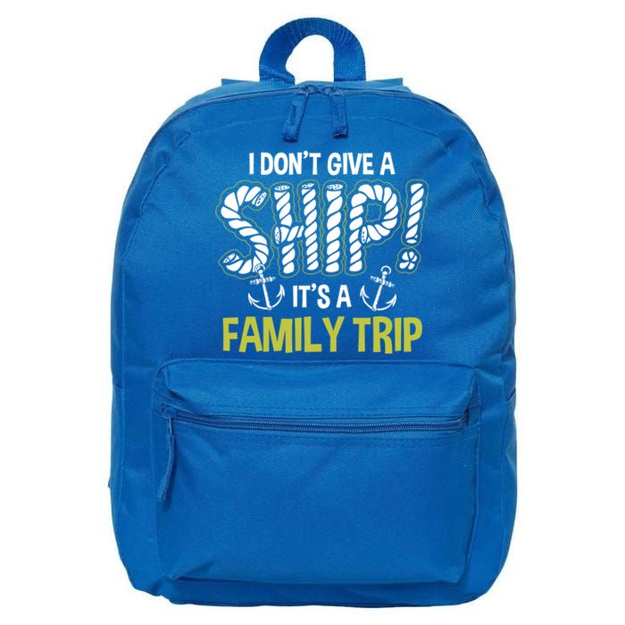 It's A Family Trip Cruise Ship Wear Anniversary Gift 16 in Basic Backpack