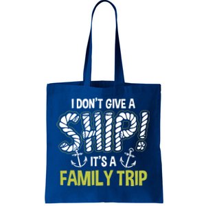 It's A Family Trip Cruise Ship Wear Anniversary Gift Tote Bag