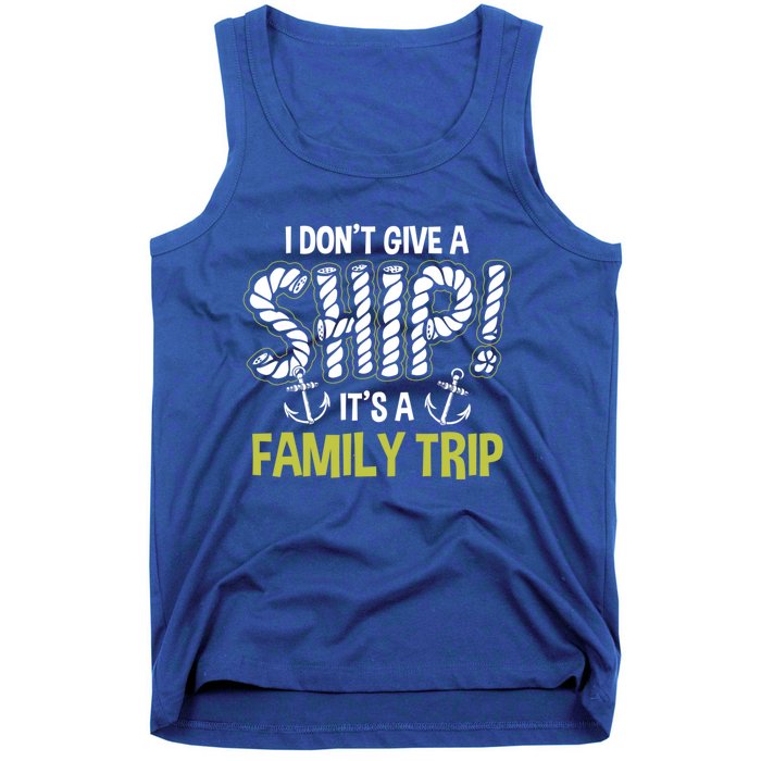 It's A Family Trip Cruise Ship Wear Anniversary Gift Tank Top