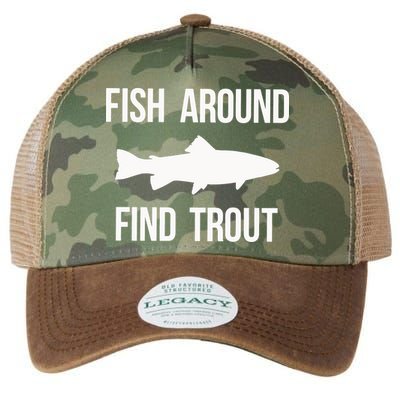 Ish Around Find Trout Legacy Tie Dye Trucker Hat