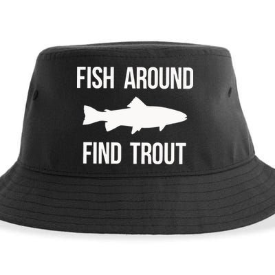 Ish Around Find Trout Sustainable Bucket Hat