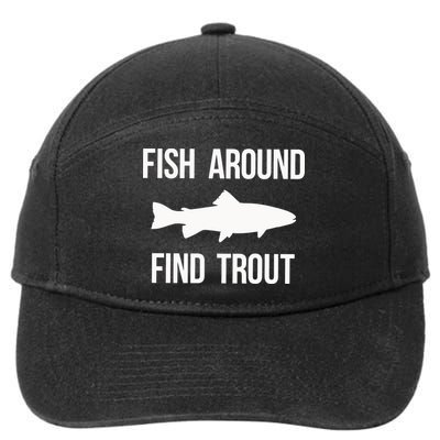 Ish Around Find Trout 7-Panel Snapback Hat