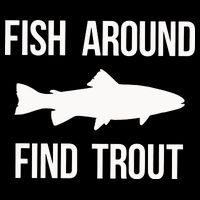 Ish Around Find Trout 7-Panel Snapback Hat
