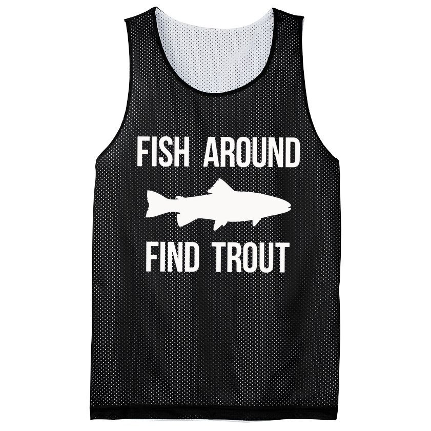 Ish Around Find Trout Mesh Reversible Basketball Jersey Tank