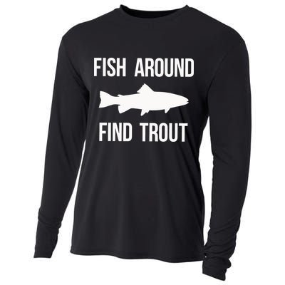 Ish Around Find Trout Cooling Performance Long Sleeve Crew
