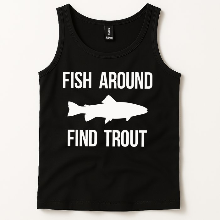 Ish Around Find Trout Tank Top