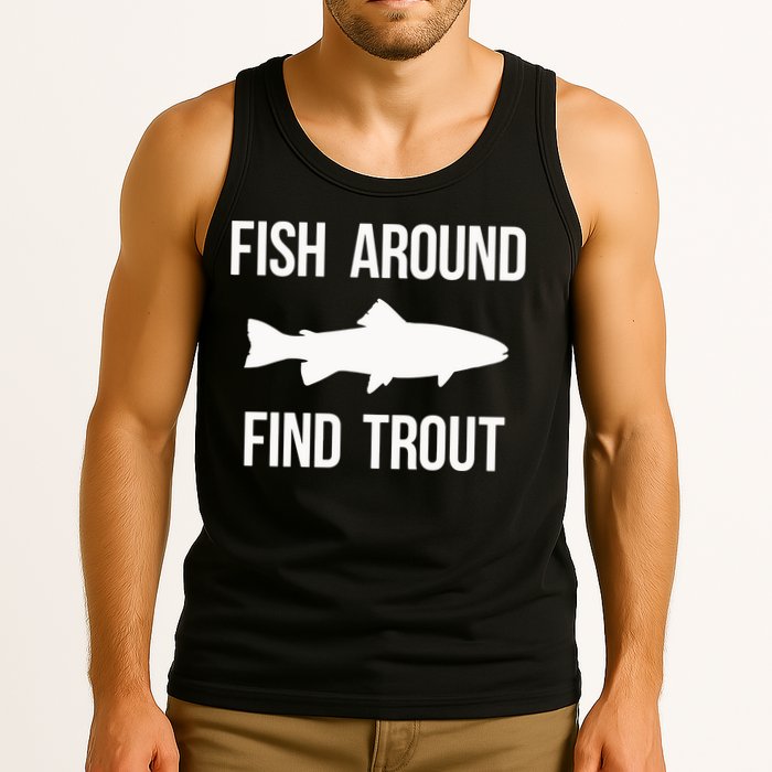 Ish Around Find Trout Tank Top