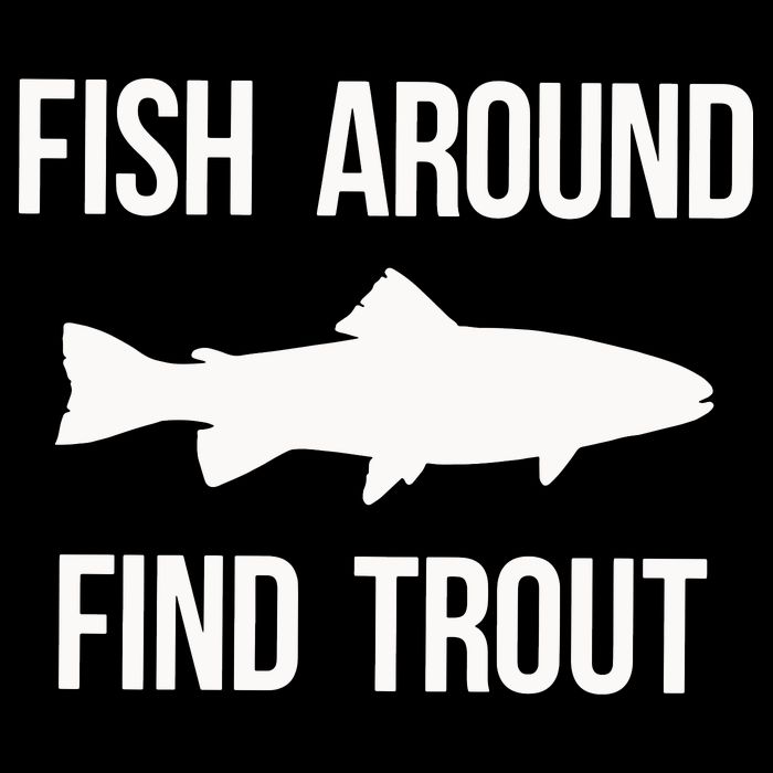 Ish Around Find Trout Tank Top