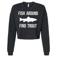 Ish Around Find Trout Cropped Pullover Crew