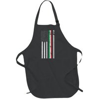 Italian American Flag Italian American Pride Full-Length Apron With Pockets