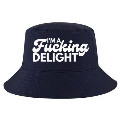 I'm A Fucking Delight Funny Sarcasm Cool Comfort Performance Bucket Hat